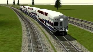 Msts Metrolink Bombardiar coachampcab Demo [upl. by Moore]