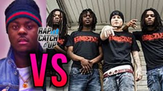 BRICKQUAD FREAKY VS GMEBE TWITTER BEEF [upl. by Elleryt]