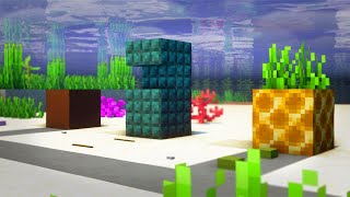 Minecraft  🍍 How to Make a Small Spongebob Pineapple House Underwater 🍍  Cute Easy Build Tutorial [upl. by Colwin474]