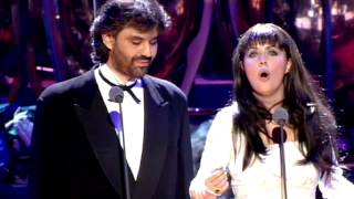 Andrea Bocelli amp Sarah Brightman quotTime to Say Goodbyequot 1997 [upl. by Dominus158]