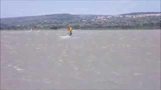 Windsurfing at Leucate Le Goulet France [upl. by Vitkun]