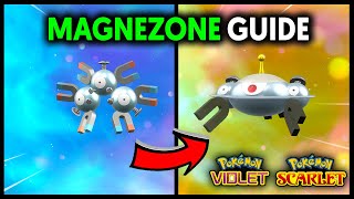 HOW TO EVOLVE MAGNETON INTO MAGNEZONE ON POKEMON SCARLET AND VIOLET [upl. by Arayk]