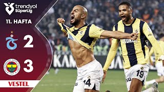 Vestel  Trabzonspor 23 Fenerbahçe  HighlightsÖzet  Trendyol Süper Lig  202425 [upl. by Gniliem]