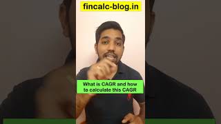 What is CAGR rate in Mutual Fund [upl. by Vedetta]