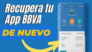 Como activar la app bbva REACTIVAR [upl. by Stewart939]