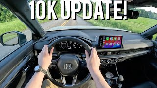 2024 Honda CRV SportL Hybrid  10K Mile POV Owner Review  Reliability Fuel Economy amp More [upl. by Kinsman554]