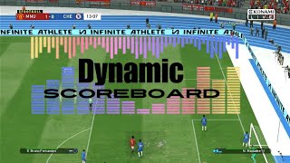 SCOREBOARD PES 2018 PS3  EFOOTBALL 2025  PRO EVOLUTION SOCCER 🔥🔥🔥 [upl. by Amre]