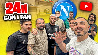 NAPOLI YOUTUBE insieme ai FAN per 24 ORE 💙 [upl. by Ogu273]