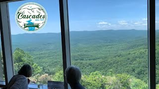 Cascades Restaurant atop Amicalola Falls [upl. by Arvell417]