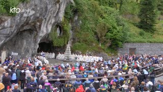 Messe de 10h à Lourdes du 2 juillet 2024 [upl. by Enelehs]