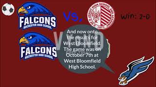 Rochester Vs U of D Jesuit and West Bloomfield Boys Varsity Soccer Results [upl. by Yslehc]