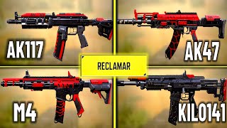 GUIA CONSIGUE TODAS LAS ARMAS RED ACTION GRATIS EN COD MOBILE [upl. by Jessy353]