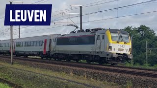 Highspeedtrains between Brussels and Leuven [upl. by Nosdivad160]