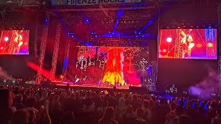 Avenged Sevenfold Little Piece Of Heaven Live At Firenze Rocks 2024 [upl. by Eilak]