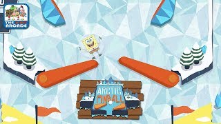 SpongeBob SquarePants Arctic Pinball  Freezing Cold Pinball Action Nickelodeon Games [upl. by Suedaht]