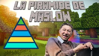 La pirámide de Maslow explicada con Minecraft [upl. by Novyar]