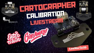 Calibrating the Intriguing Cartographer Probe Live Stream 3 Cartographer Voron giveaway [upl. by Llebpmac]