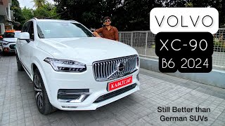 2024 Volvo XC90 review  The supercharged turbocharged amp mildhybrid lux SUV for 7  sapnokicar [upl. by Nnel]