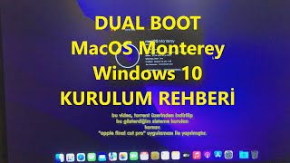 Hackintosh Monterey Kurulumu  Baştan Sona [upl. by Olyhs]