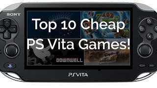 Top 10 Cheap PS Vita Games Under £57 [upl. by Leimad320]