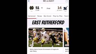 Notre Dame WINS In Every City It Goes To☘️ shorts notredamefootball [upl. by Latsyek]