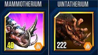 MAMMOTHERIUM VS UINTATHERIUM DEFEAT 3 OPPONENTS  HT GAME [upl. by Emerald56]