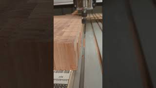 CNC shaping an endgrain cutting board [upl. by Alfi]