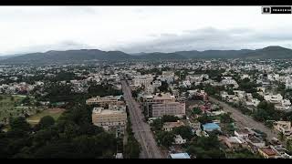 Hospet City Drone view  Tungabhadra River  hospet hospetdailynews [upl. by Mountford]