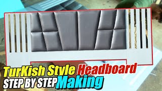 How to Make a Bed Headboard  maanclips [upl. by Oiramed644]