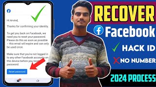 how to recover hacked facebook account  facebook account recovery 2024 [upl. by Eivod]