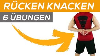 Rücken selbst knacken So geht´s Ich hab Rücken [upl. by Aronek]