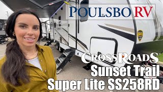 CrossRoads RVSunset Trail Super Lite258RD  by Poulsbo RV of Washington [upl. by Sarge]