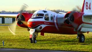 Conair Firecat 64 Engine Start and Run [upl. by Cigam298]