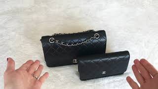 Chanel Caviar vs Lambskin  How to Decide 🤔 5 Things to Consider [upl. by Arrad]