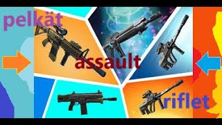 Pelkät Assault Riflet haaste Fortnitessa [upl. by Roer]