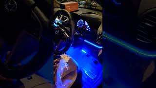 Verna furdi ambient light 4k installation kurla sms car accessories 8291537783 [upl. by Shelley]