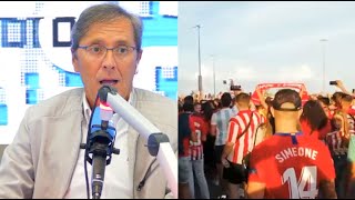 El tremendo enfado de Paco González con los gritos racistas contra Vinicius en el Metropolitano [upl. by Zinah]