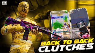 BACK TO BACK CLUTCHES🗿💥  BGMI GAMEPLAY VIDEO🔥❤️  AaravShortsSs [upl. by Hess]