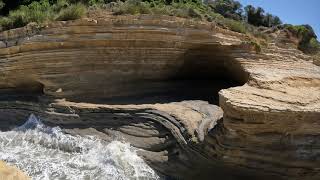 Sidari Beach amp Bay with rocks 27072023 Corfu Greece [upl. by Adekam]