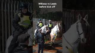 Millwall Vs Leeds United Before Kick Off At The Den 2024 [upl. by Aisatsan]