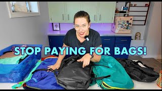 ✈️🇨🇦CarryOn PART 2 Ditch the Bags amp Save Cash pt 2 Personal Bag only travel 🇨🇦 [upl. by Clinton]