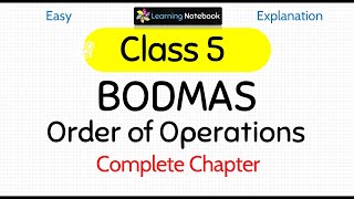 Class 5 bodmas । Grade 5 bodmas [upl. by Asyal]