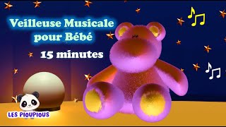 Veilleuse Musicale pour Bébés  Musique Relaxante pour Aider Bébé à Sendormir 🌙  Les Pioupious [upl. by Gnik]