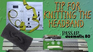 Tip For Knitting The Headband  How to Make it The Correct Length SHORTS [upl. by Kiri]