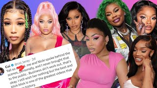 ‼️Coi Leray APOLOGIZES to Nicki Minaj Cardi b vs Aalyah Jay Sukihana responds to JT Glorilla [upl. by Oppen699]