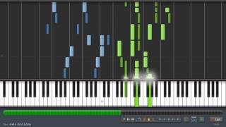 Scott Joplin  Fig Leaf Rag  Piano Tutorial 50 Speed Synthesia  Sheet Music amp MIDI [upl. by Anrim]