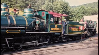 Tweetsie Railroad 1917 460 No 12 June 2005 with Wild West show HD [upl. by Demmahum]