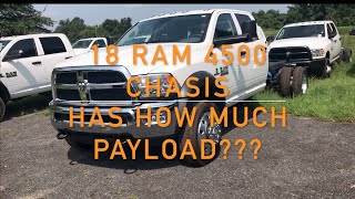 18 RAM 4500 CHASSIS  Can you Tow Heavy Find Out [upl. by Nyrhtak]