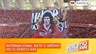 Clássico da retomada Borré marca e Inter vence o quarto Grenal seguido [upl. by Llered911]