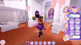 Showing New Halloween Sets In Roblox Royale High [upl. by Ihskaneem300]